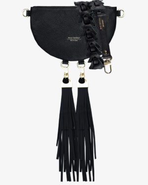 Torebka HALF MOON CLUTCH black SET III maxi