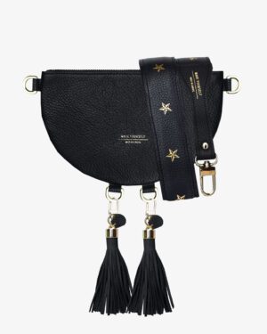 Torebka HALF MOON CLUTCH black SET II simple