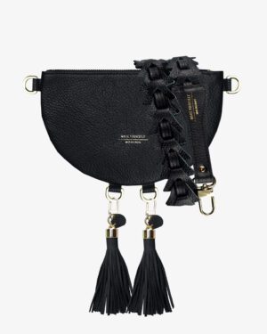 Torebka HALF MOON CLUTCH black SET III simple
