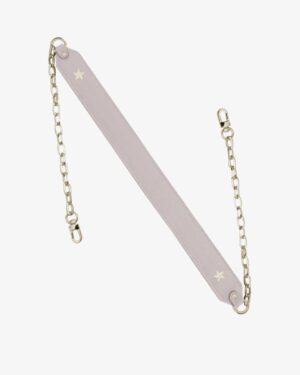 DŁUGI PASEK pink quartz chain