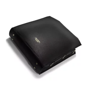 Czarna torebka modułowa AMARI black - spód kuferka marki make yourself