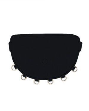 Skórzana torebka modułowa LUNA M Black marki Make Yourself bag