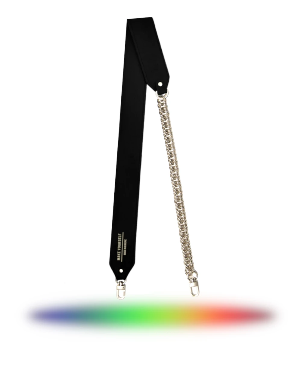 Długi pasek z łańcuszkiem do torebki I Curb