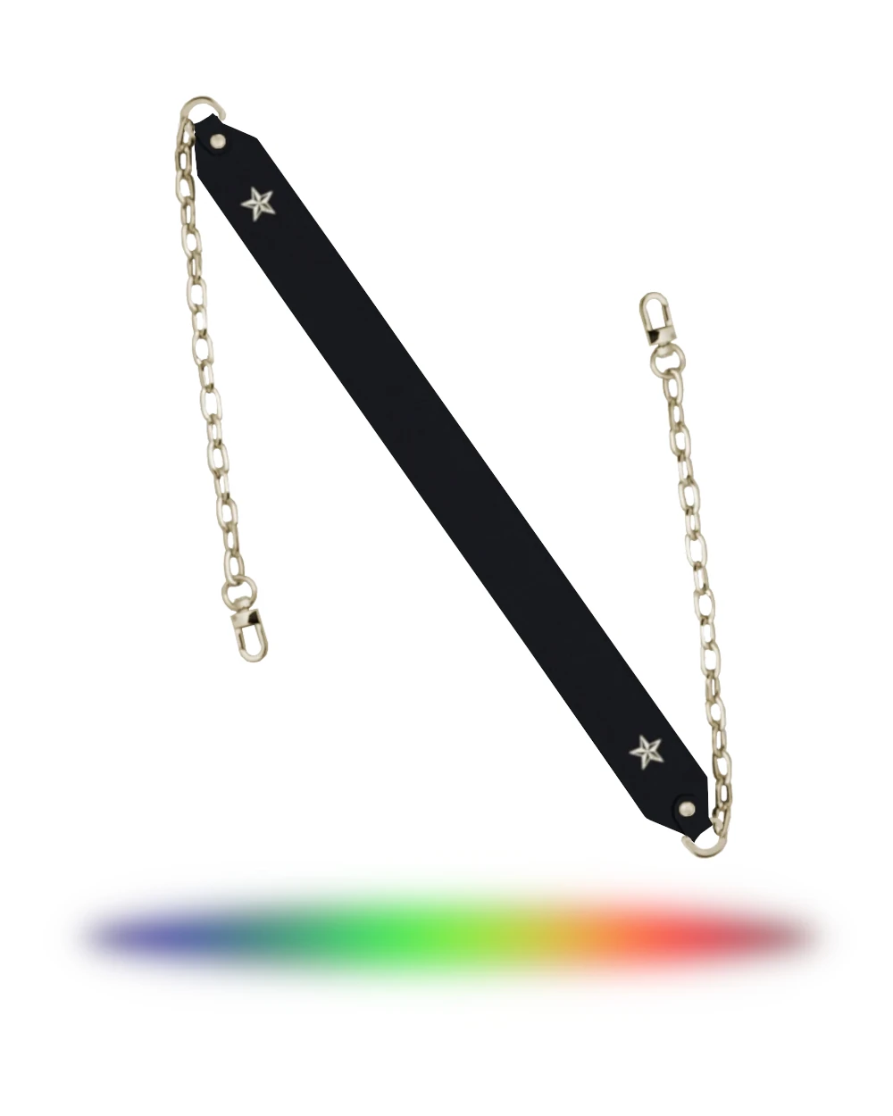 Długi pasek z łańcuszkiem do torebki II Ankier Stars