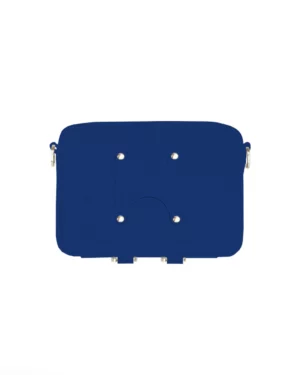 Kobaltowa personalizowana torebka listonoszka modułowa BABY CUBE cobalt