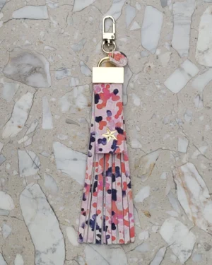 2 Frędzle skórzane do torebki STARS Aquarelle