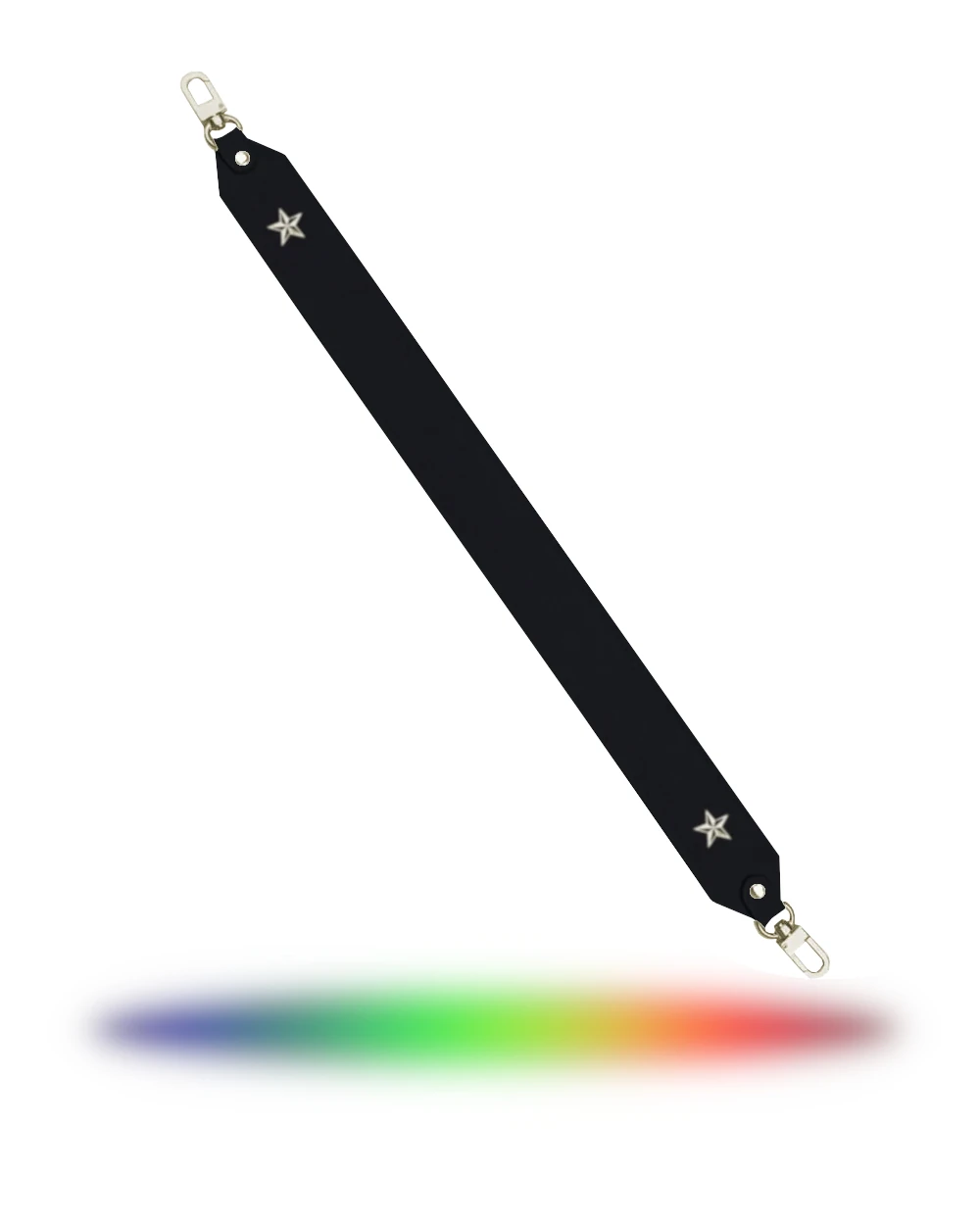 Krótki Skórzany Pasek Do Torebki Stars