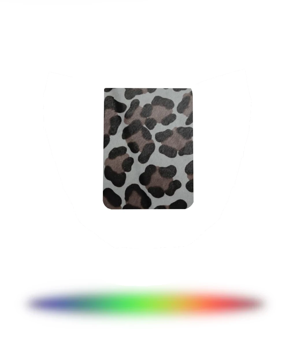 Jaguar Gray wymienna wąska klapa do torebki RECTANGULAR