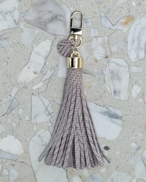 2 Frędzle skórzane do torebki SIMPLE Chevron