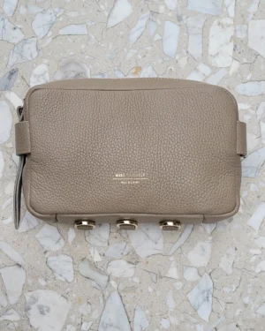 Skórzana listonoszka Long Cube Truffle