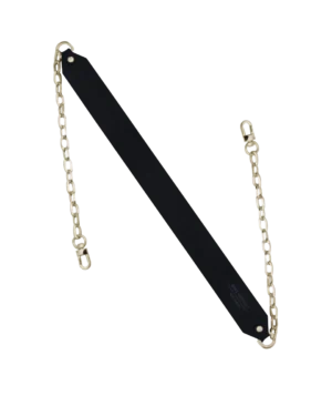 Długi pasek z łańcuszkiem II Ankier Black Sesame
