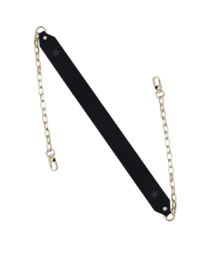 Długi pasek z łańcuszkiem II Ankier Black Sesame Stars