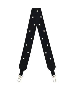 Długi pasek zamszowy Black Sesame Drops