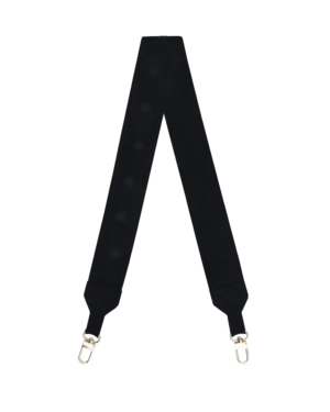 Długi pasek zamszowy Black Sesame Sun