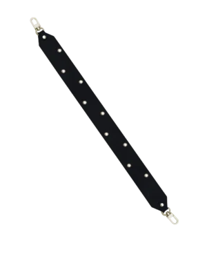 Krótki zamszowy pasek Black Sesame Drops