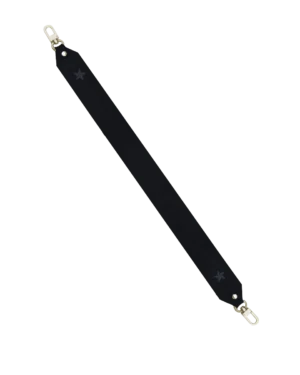 Krótki zamszowy pasek Black Sesame Stars