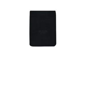 Wymienna klapa zamszowa Black Sesame Rectangular