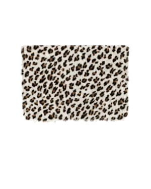 Leopard Wymienna klapa do torebki skórzanej Square