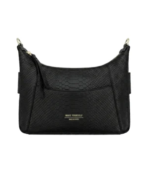 Personalizowana torebka modułowa STELLA M Rich Black Python