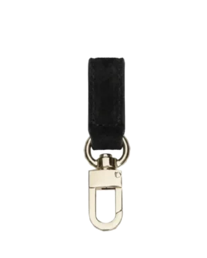 Zamszowa zawieszka do szerokiego paska z klamrą HOOK