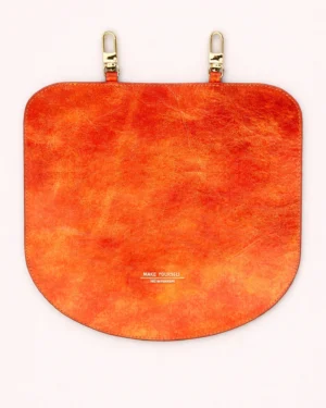 KLAPA skórzana MOON Orange Mirror