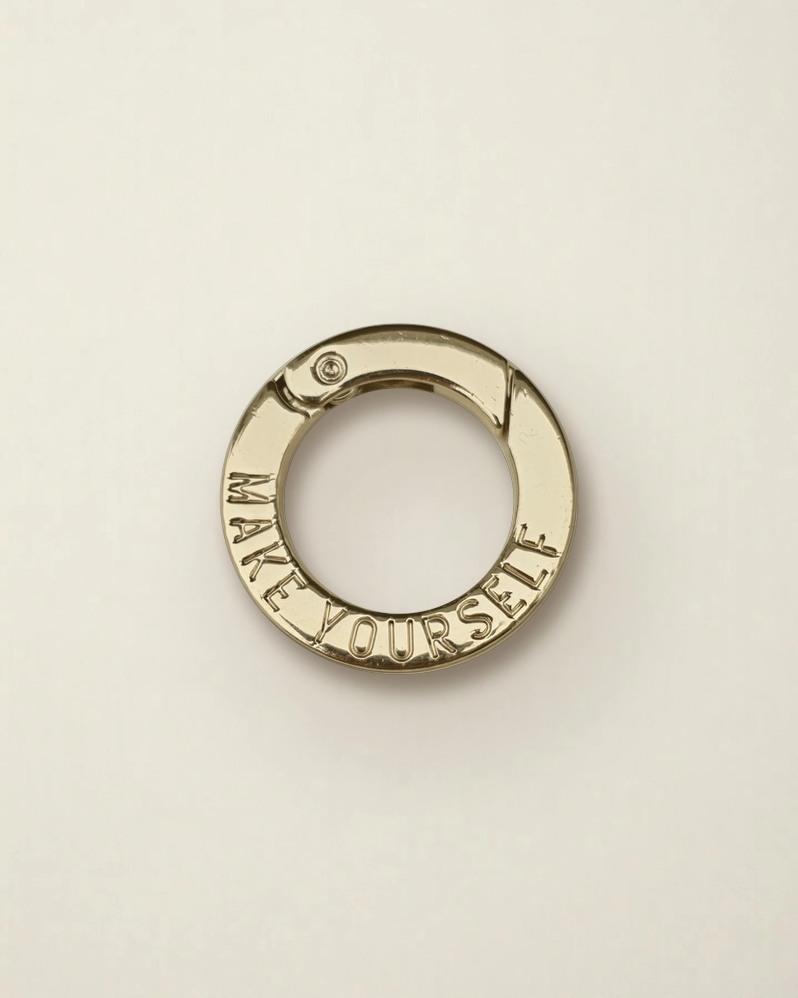 Złączka do torebki modułowej RING, jasne złoto – Make Yourself